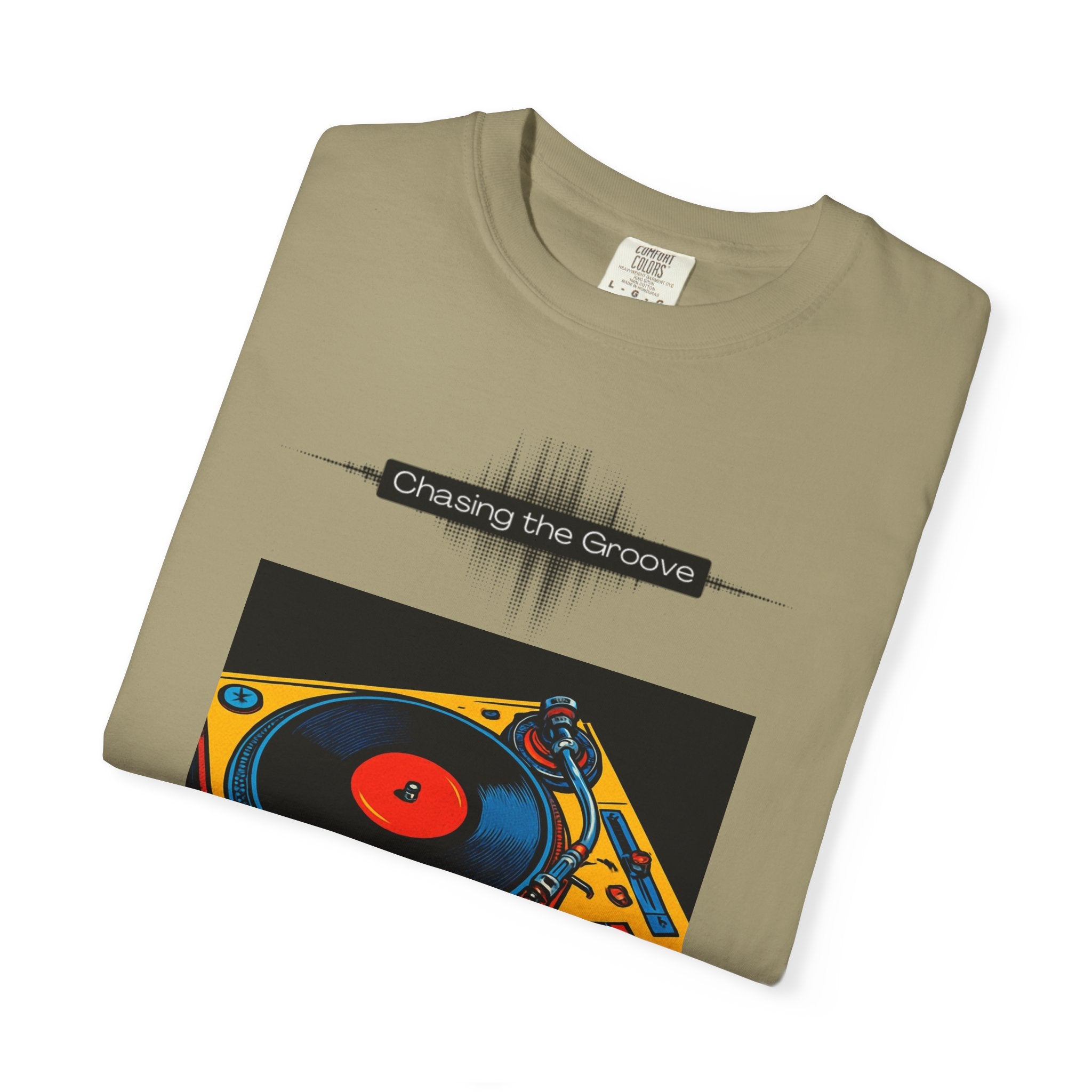 “Chasing the Groove” Retro Soundwave Tee