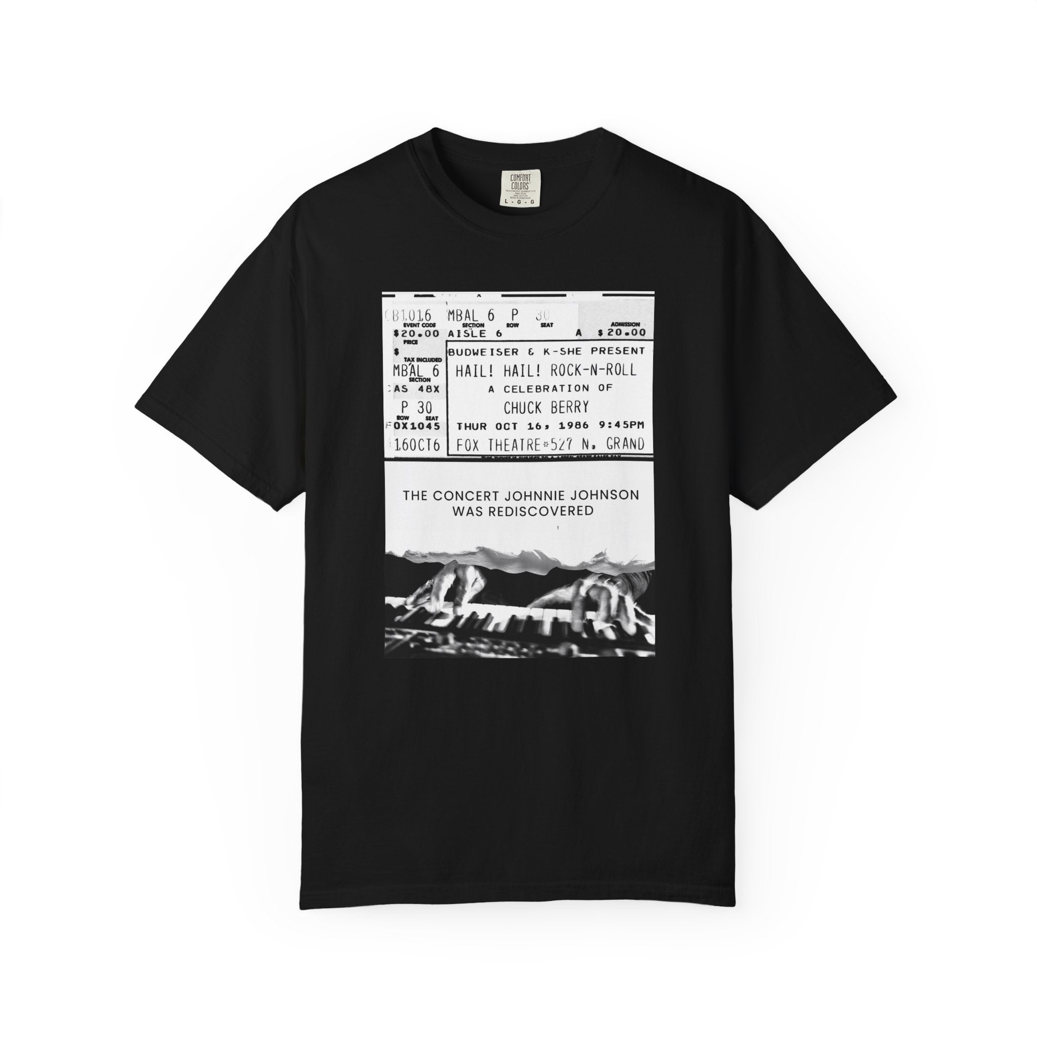 "The Concert Johnnie Johnson Was Rediscovered" Graphic T-Shirt