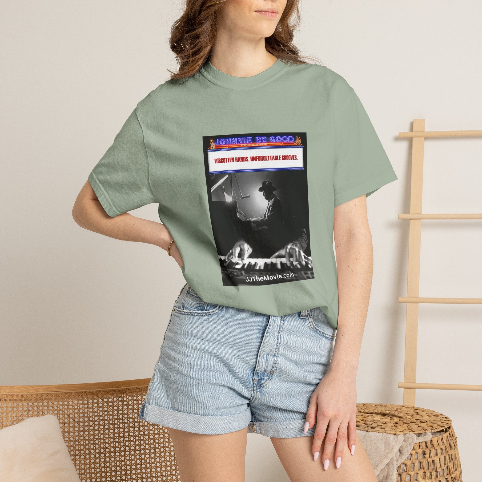 Team Johnnie Graphic T-Shirt — "Johnnie Be Good" Retro Rock Tee