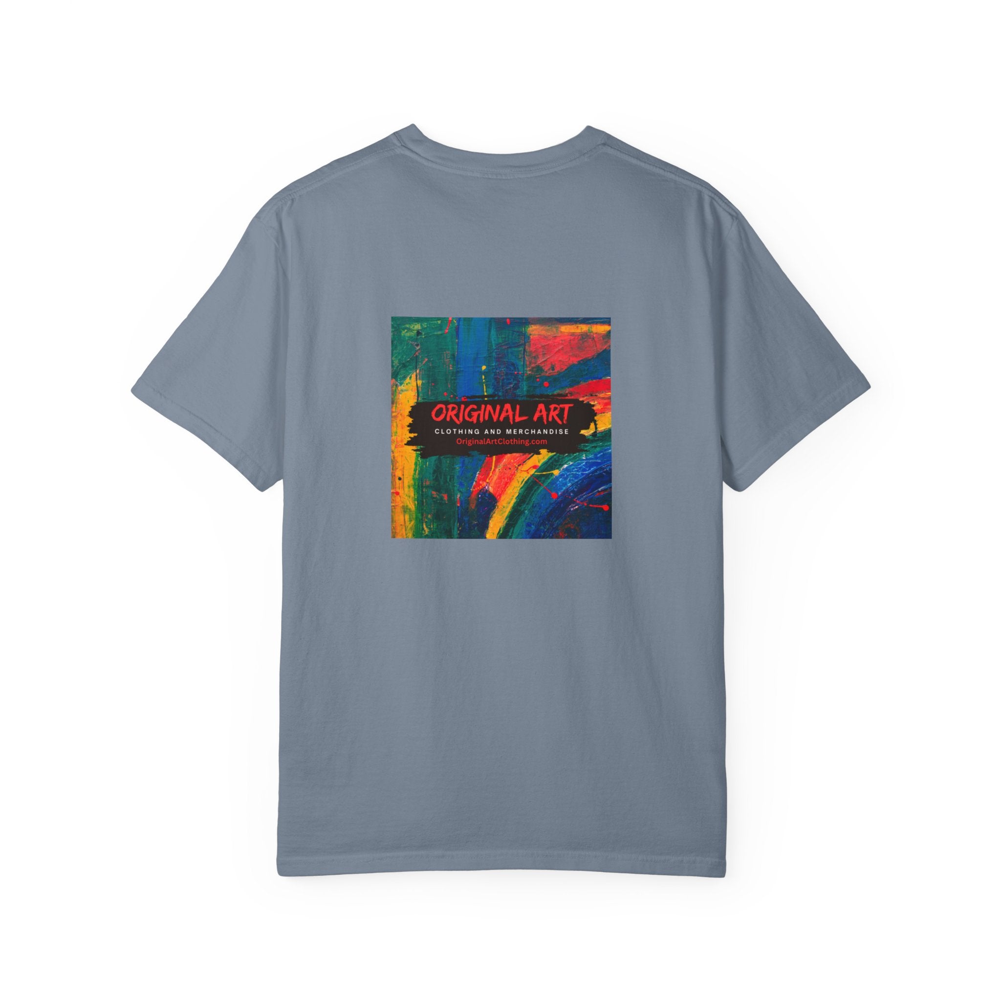 FIYA Flame Graphic T‑Shirt — Retro Fire Lettering Tee (Original Art)