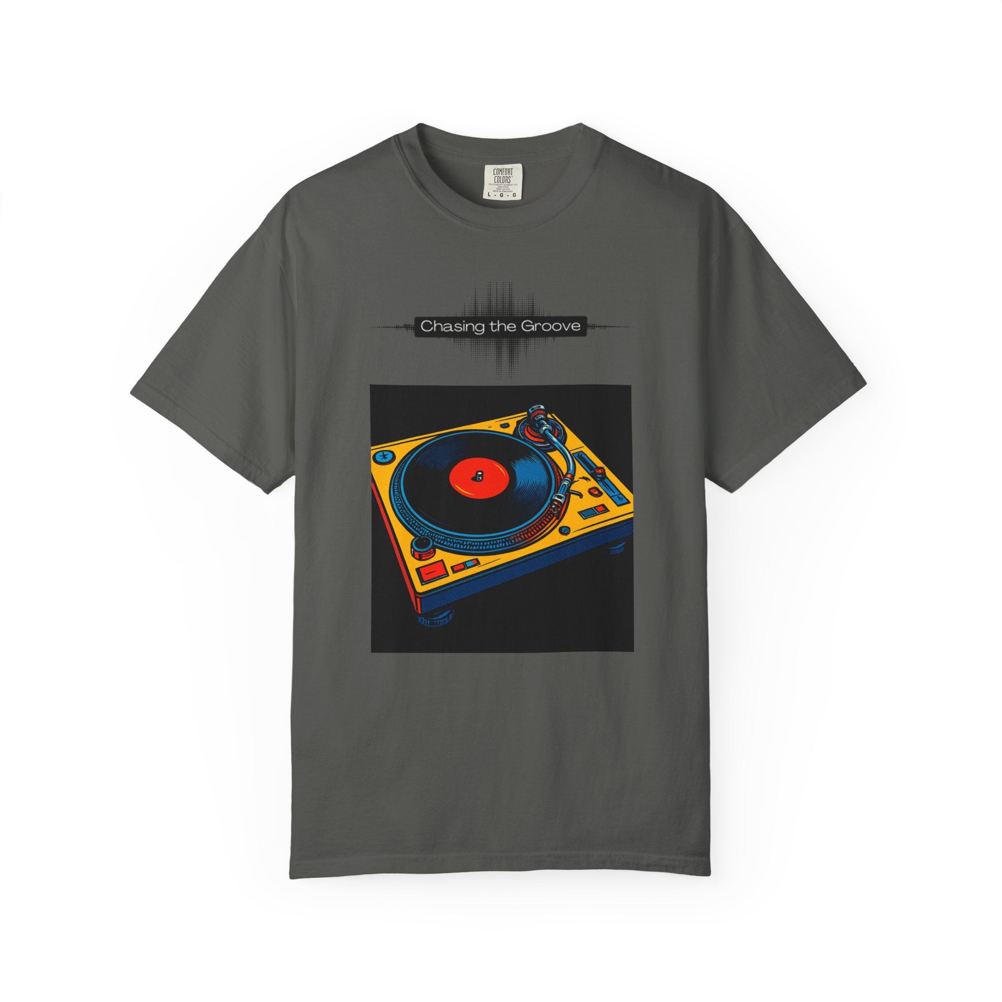 “Chasing the Groove” Retro Soundwave Tee