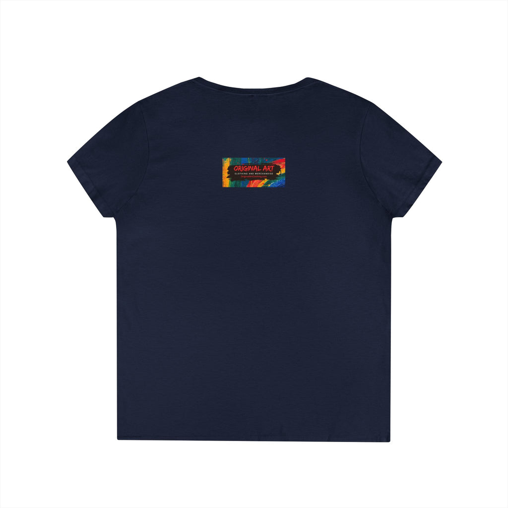 Dog Park V-Neck Tee for Women
