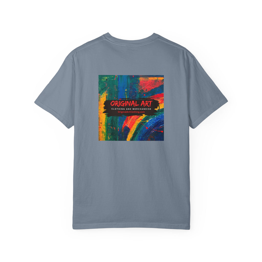 Vibe Unisex Garment-Dyed T-shirt | Casual Wear, Summer Fashion, Gift for Friends, Positive Vibes, Unique Streetwear