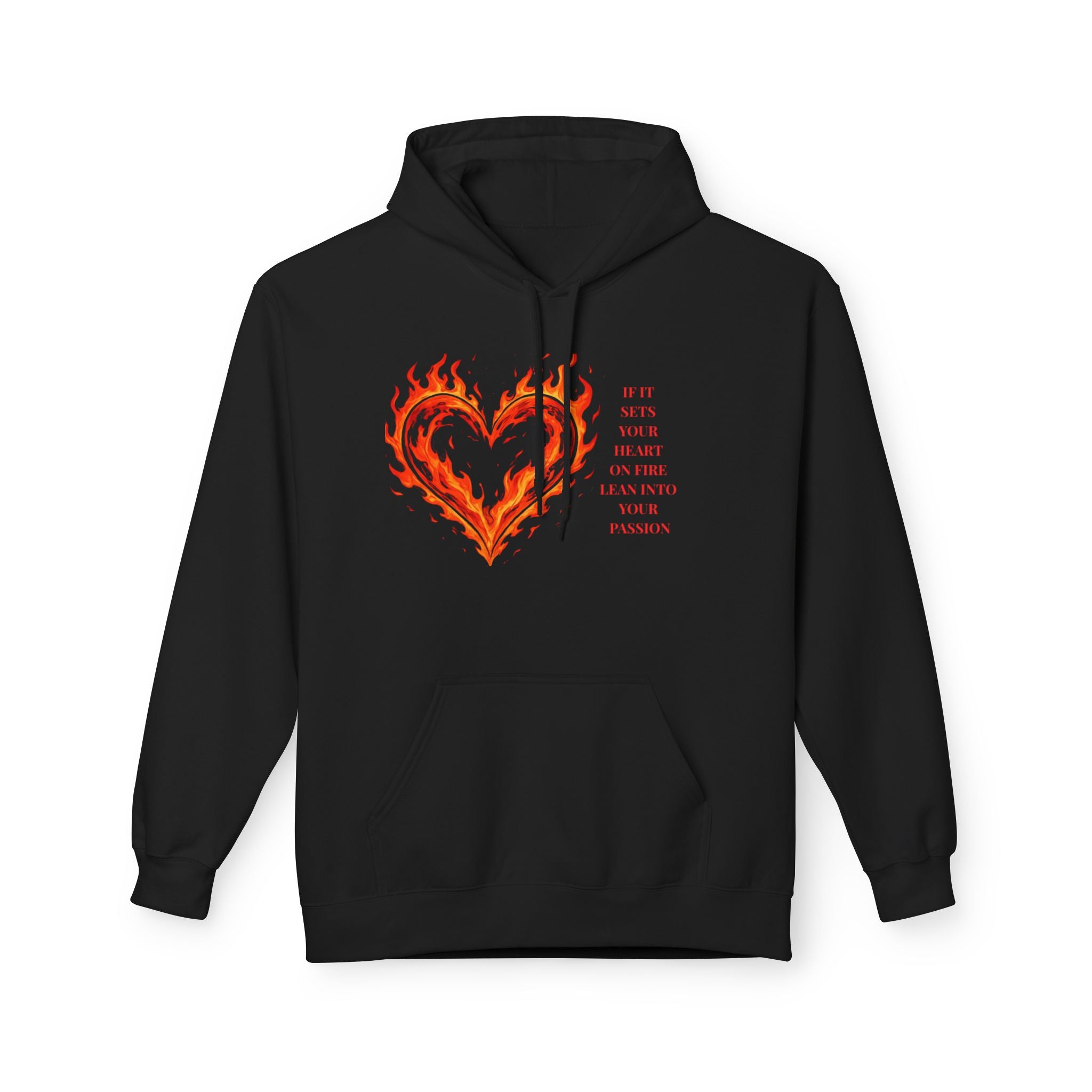 If It Sets Your Heart On Fire Graphic Pullover
