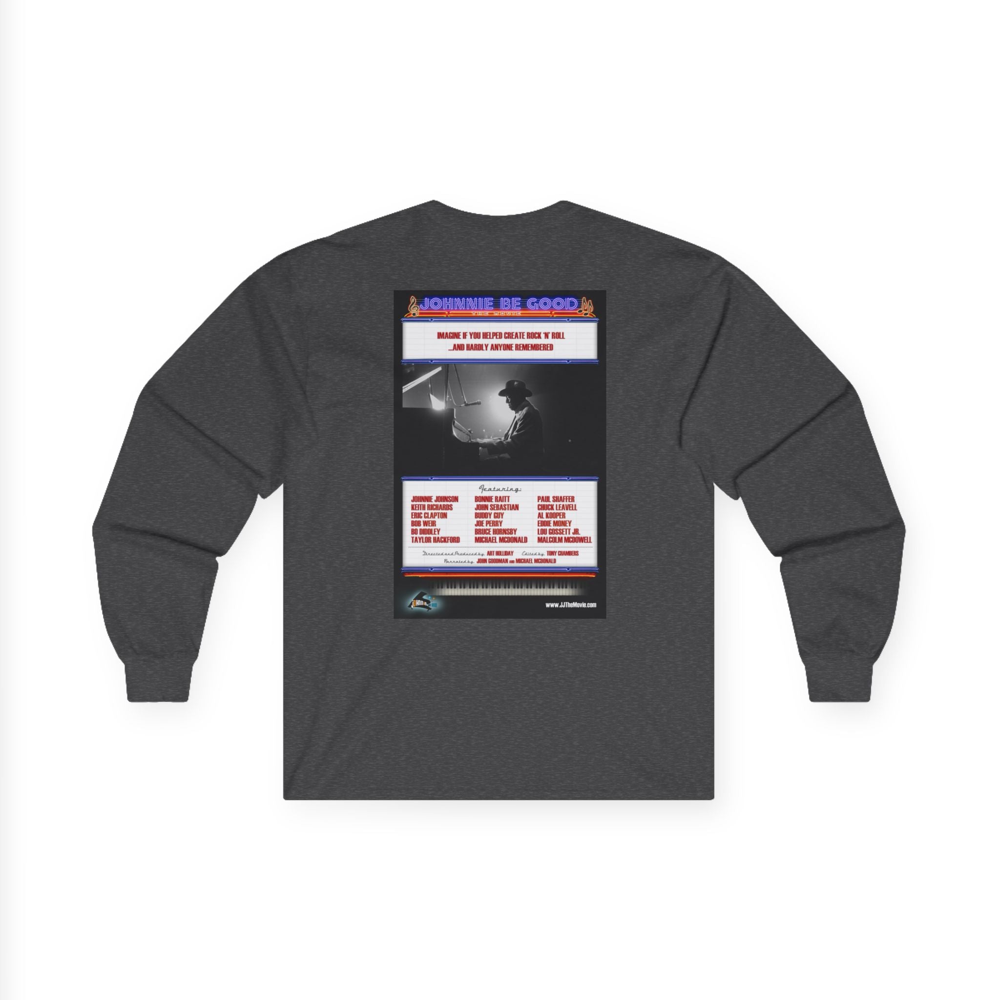"Johnnie Be Good Documentary" Long Sleeve Tee