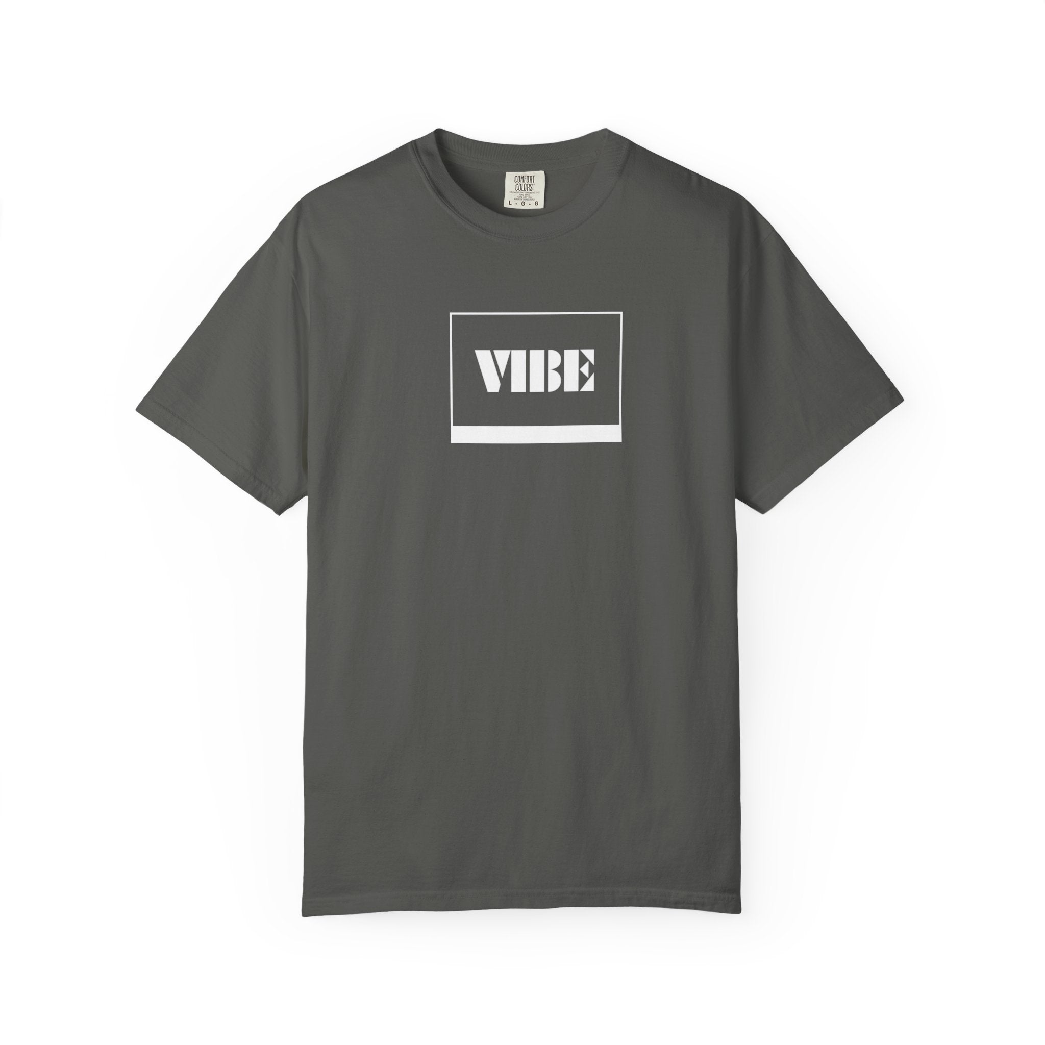 Vibe Unisex Garment-Dyed T-shirt | Casual Wear, Summer Fashion, Gift for Friends, Positive Vibes, Unique Streetwear