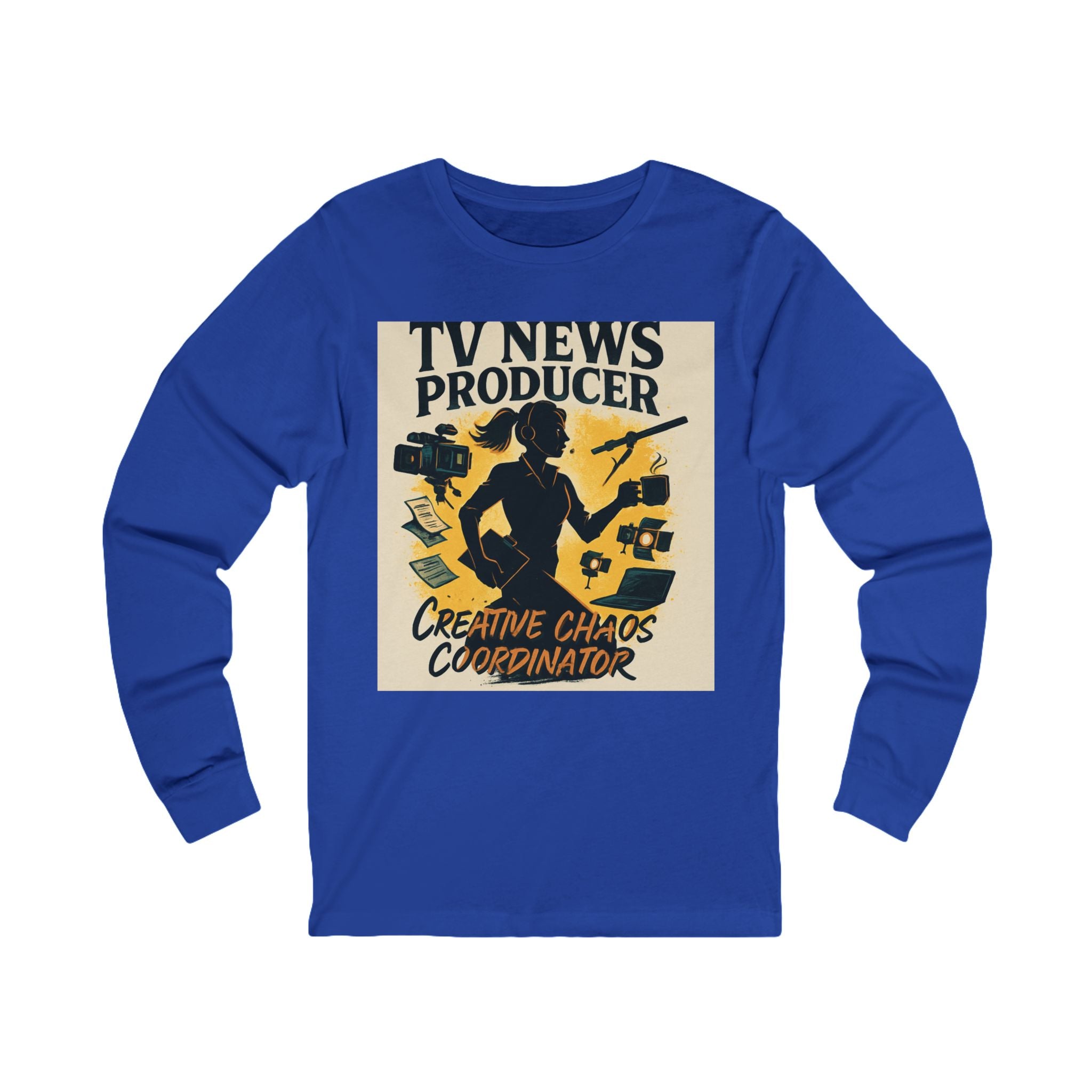 TV News Producer Unisex Jersey Long Sleeve Tee