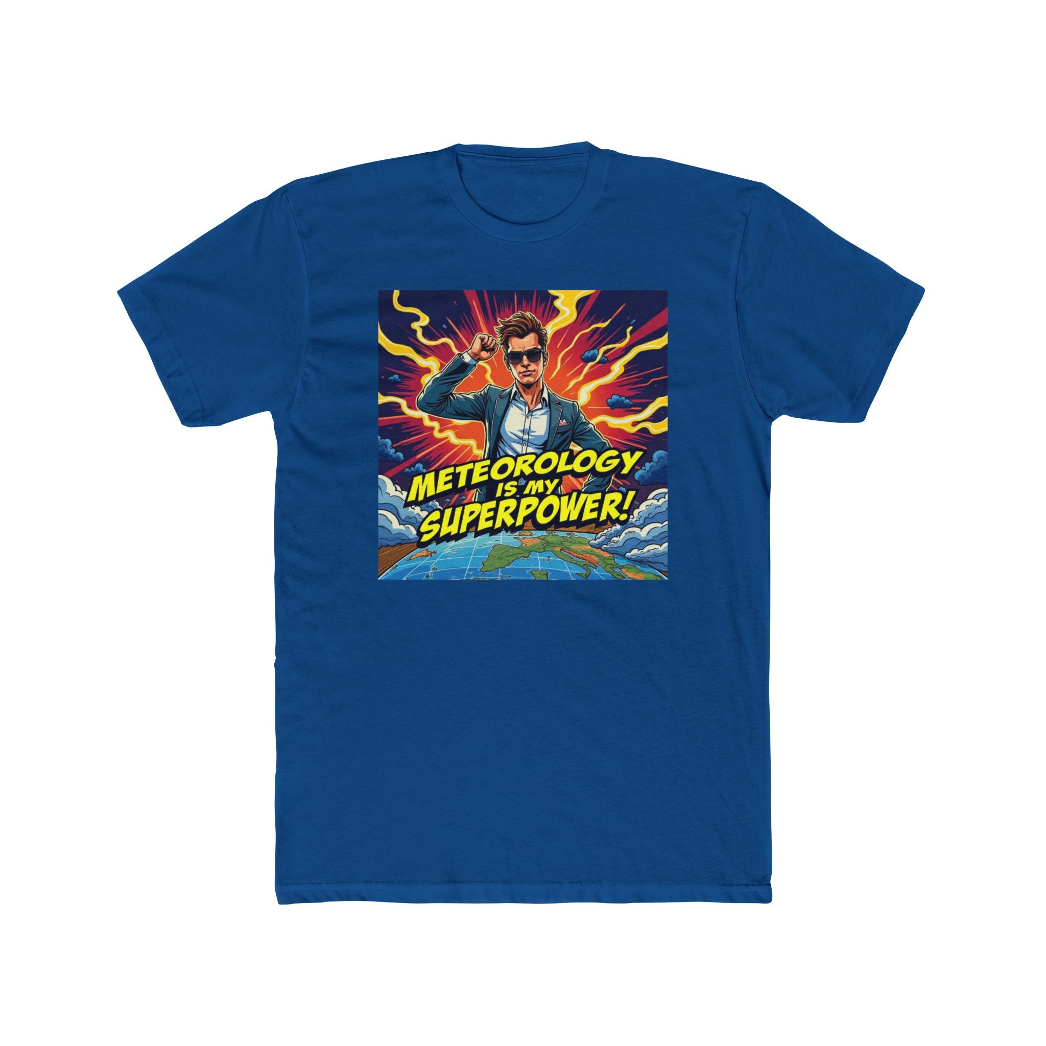 Meteorology Is My Superpower Unisex Cotton Crew Tee