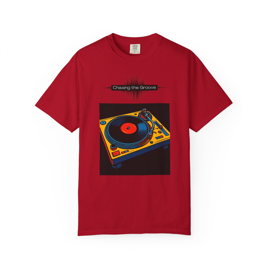 “Chasing the Groove” Retro Soundwave Tee