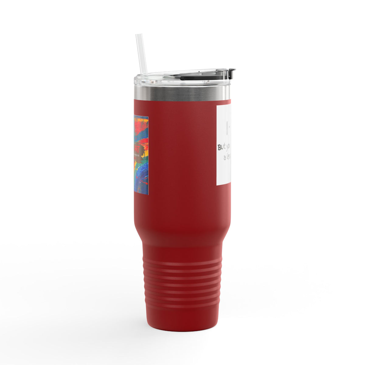 Travel Mug — "I teach. But you may call me a learning ninja." 40oz Insulated Teacher Tumbler