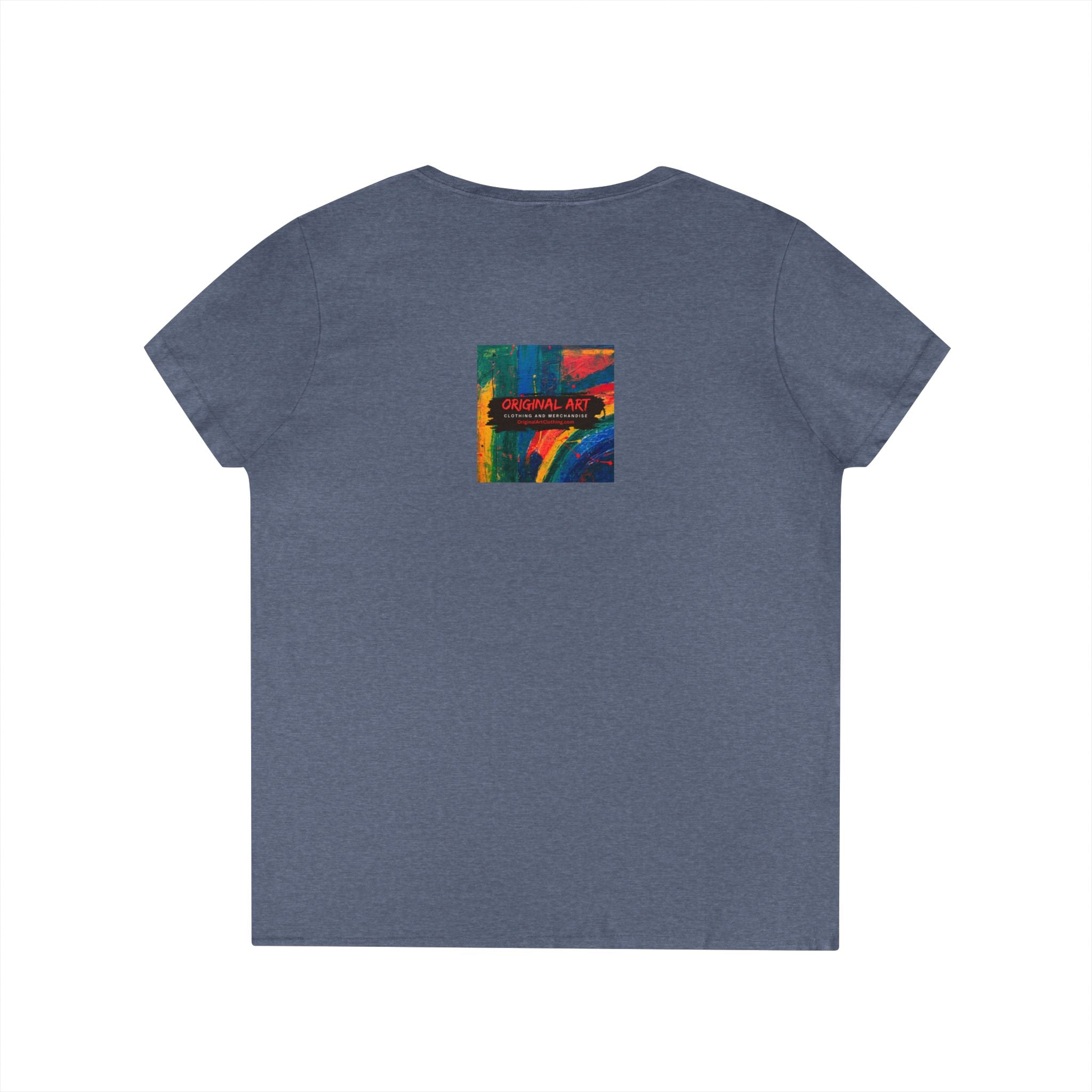 Nurse Superhero V‑Neck Tee — "Nurses Super Heroes in Scrubs"