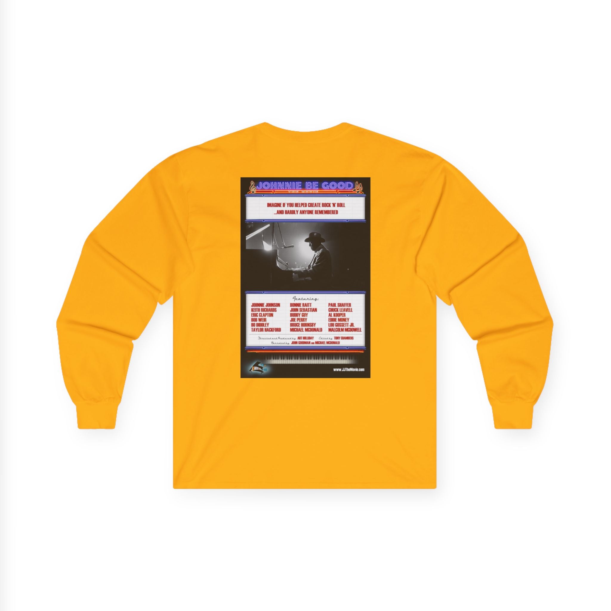 "Johnnie Be Good Documentary" Long Sleeve Tee