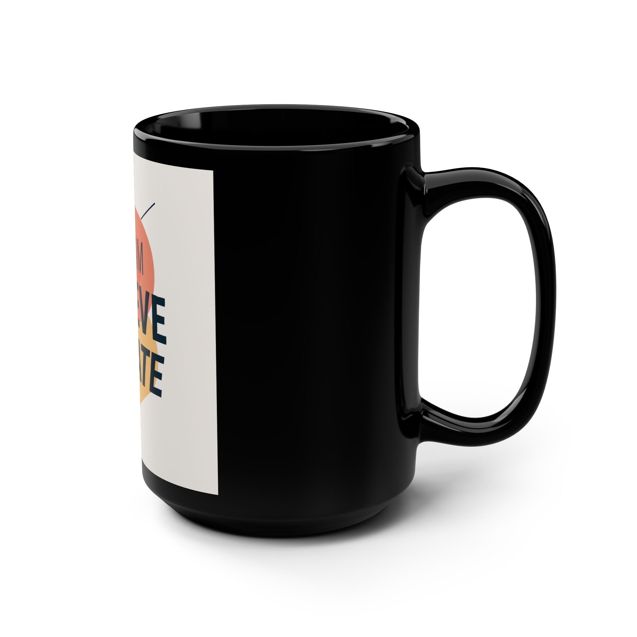 Dream Believe Create Inspirational Black Mug - Dream Believe Create, Motivational Coffee Cup, Gift for Creatives, Office Desk Accessory, Self-care Must-have