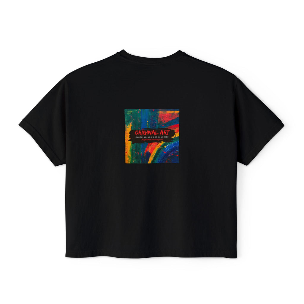 Live Music Is My Jam Boxy Tee — Women's Cropped Graphic Concert T‑Shirt