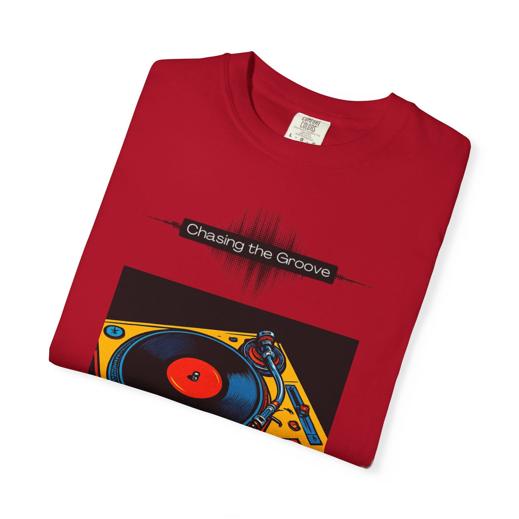 “Chasing the Groove” Retro Soundwave Tee