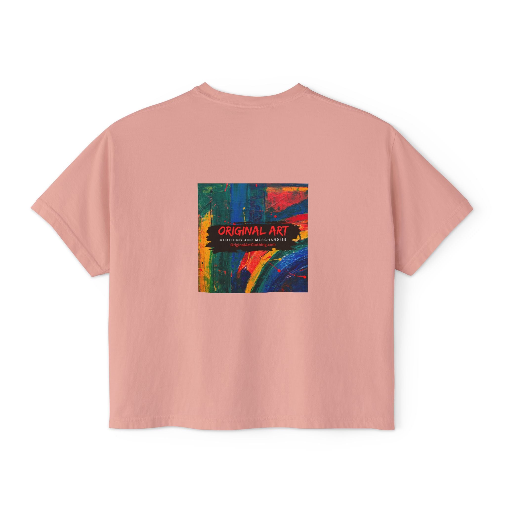 Crazy Bitch Bingo Women's Boxy Tee — Funny Bingo Graphic Crop Shirt