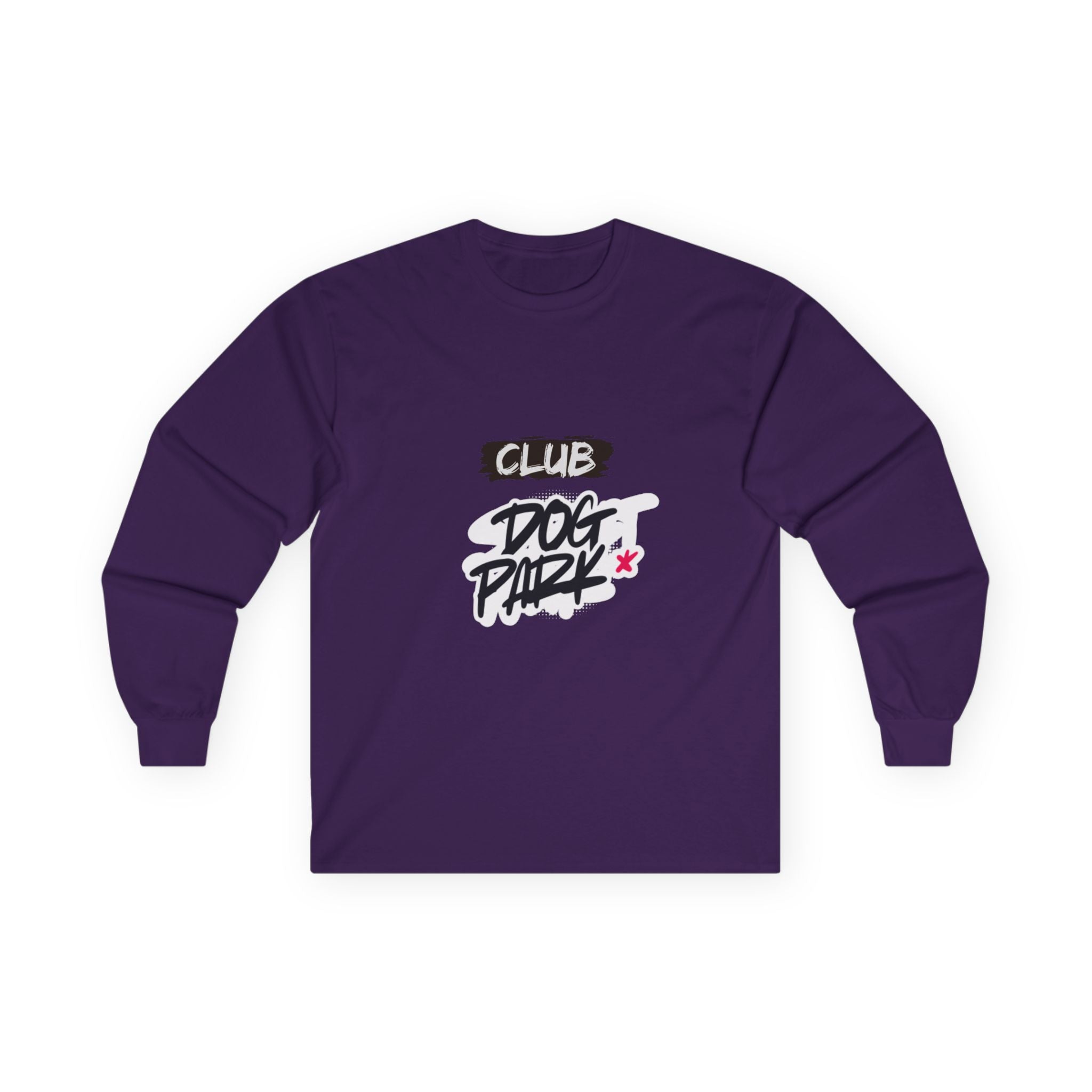Dog Park: Unisex Long Sleeve Tee - Casual Wear, Party Attire, Music Festival Gift, Graphic Tee