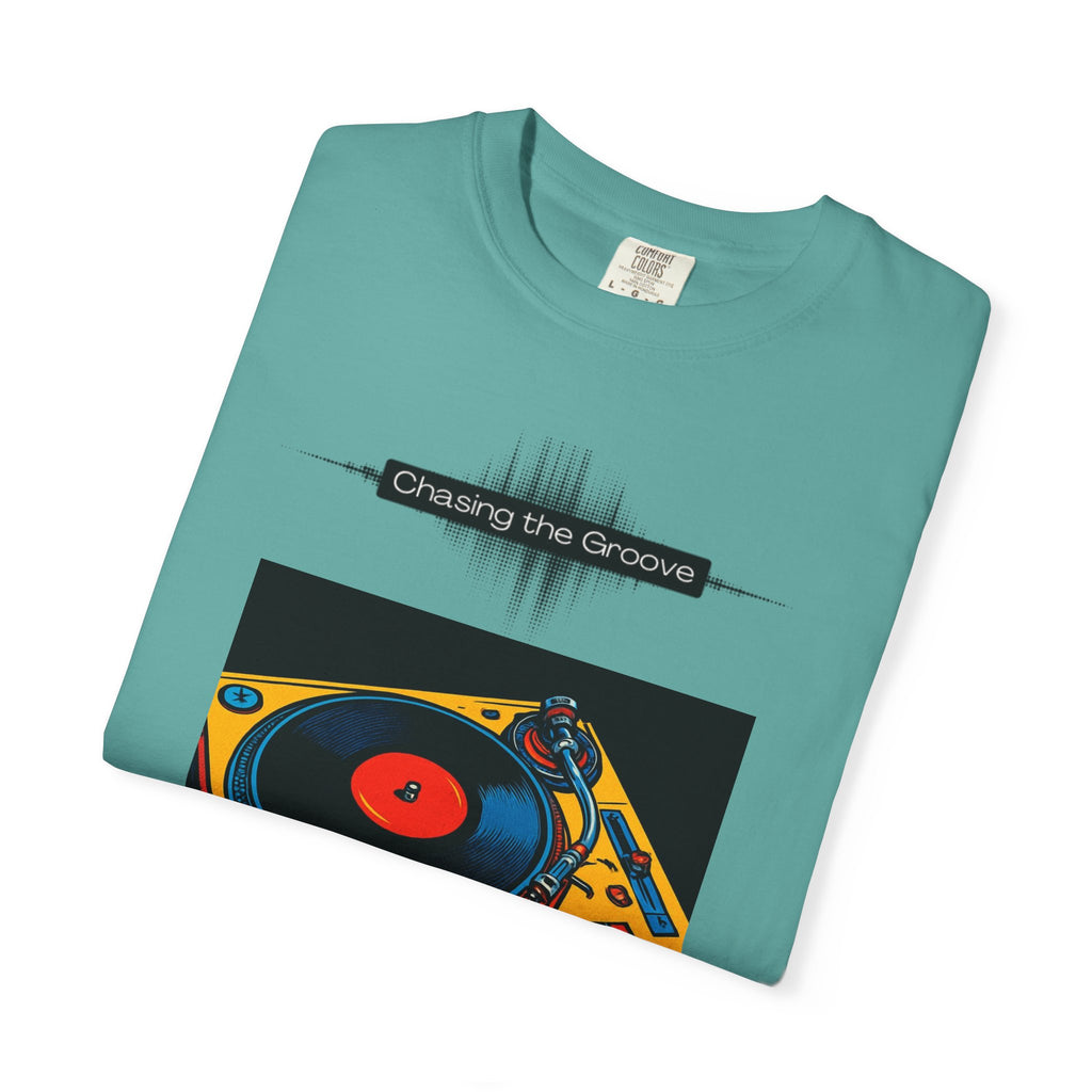 “Chasing the Groove” Retro Soundwave Tee