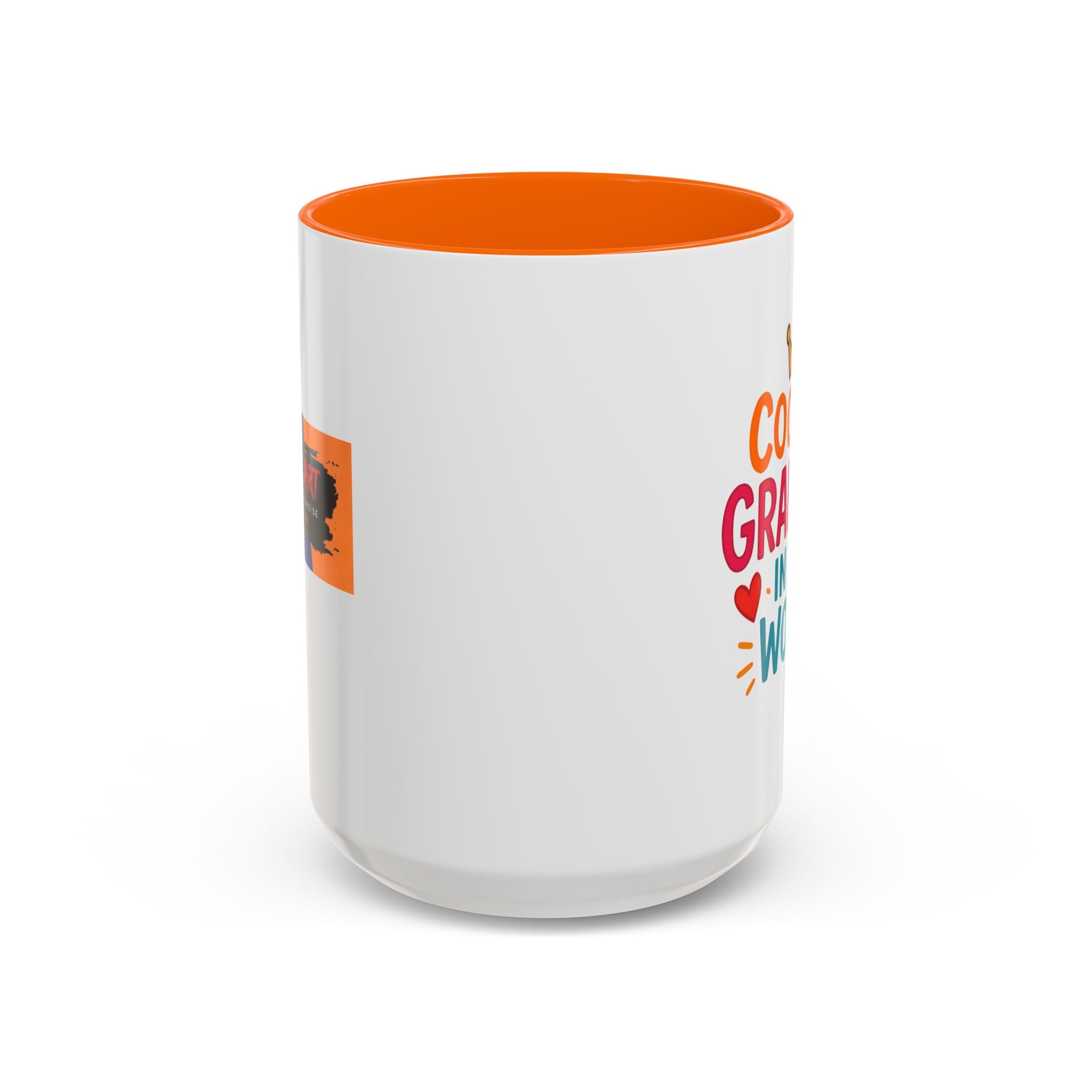 Coolest Grandma in the World Accent Coffee Mug — Fun Gift for Grandmother (11/15oz)