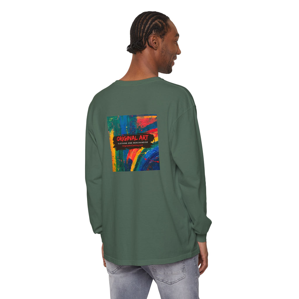 If It Sets Your Heart On Fire Long Sleeve T-Shirt — "If It Sets Your Heart On Fire" Graphic