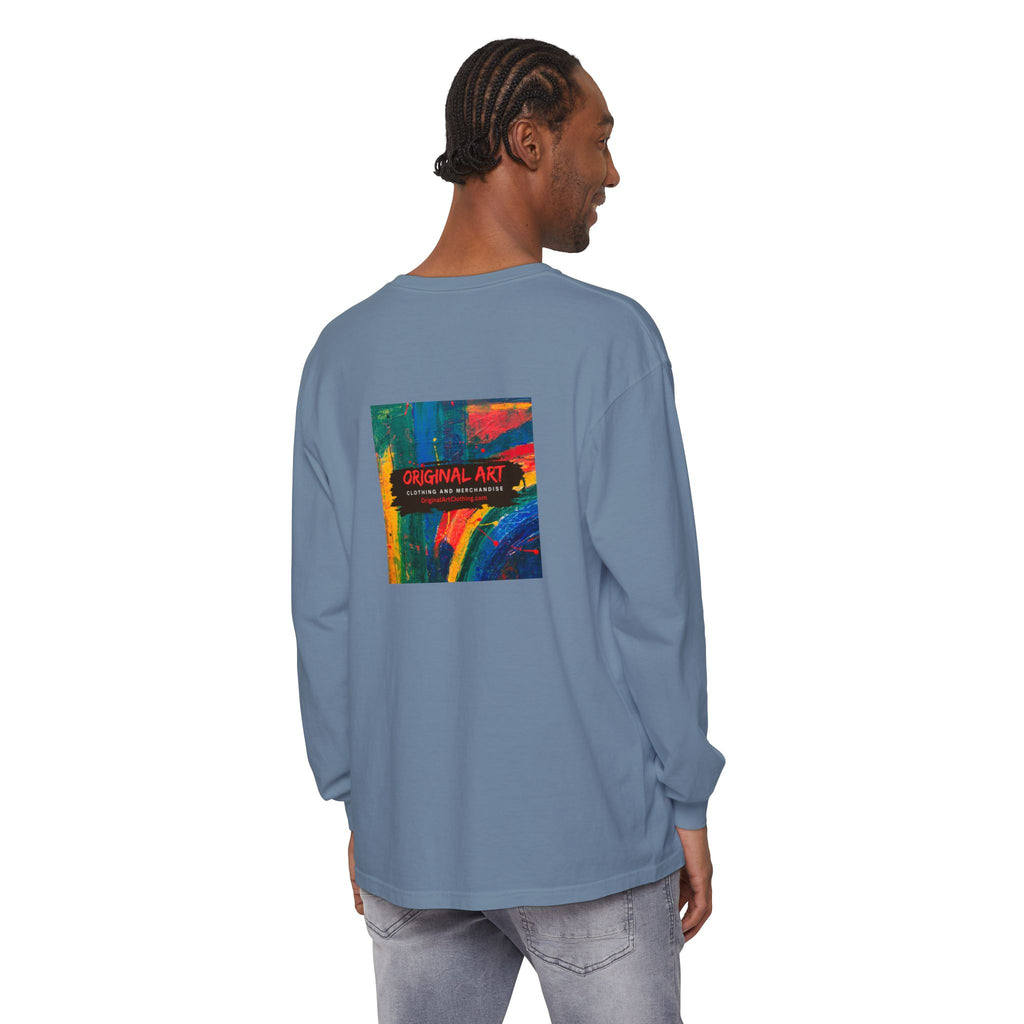 News Producer Power Long Sleeve Tee — "Producing Is My Superpower" Graphic