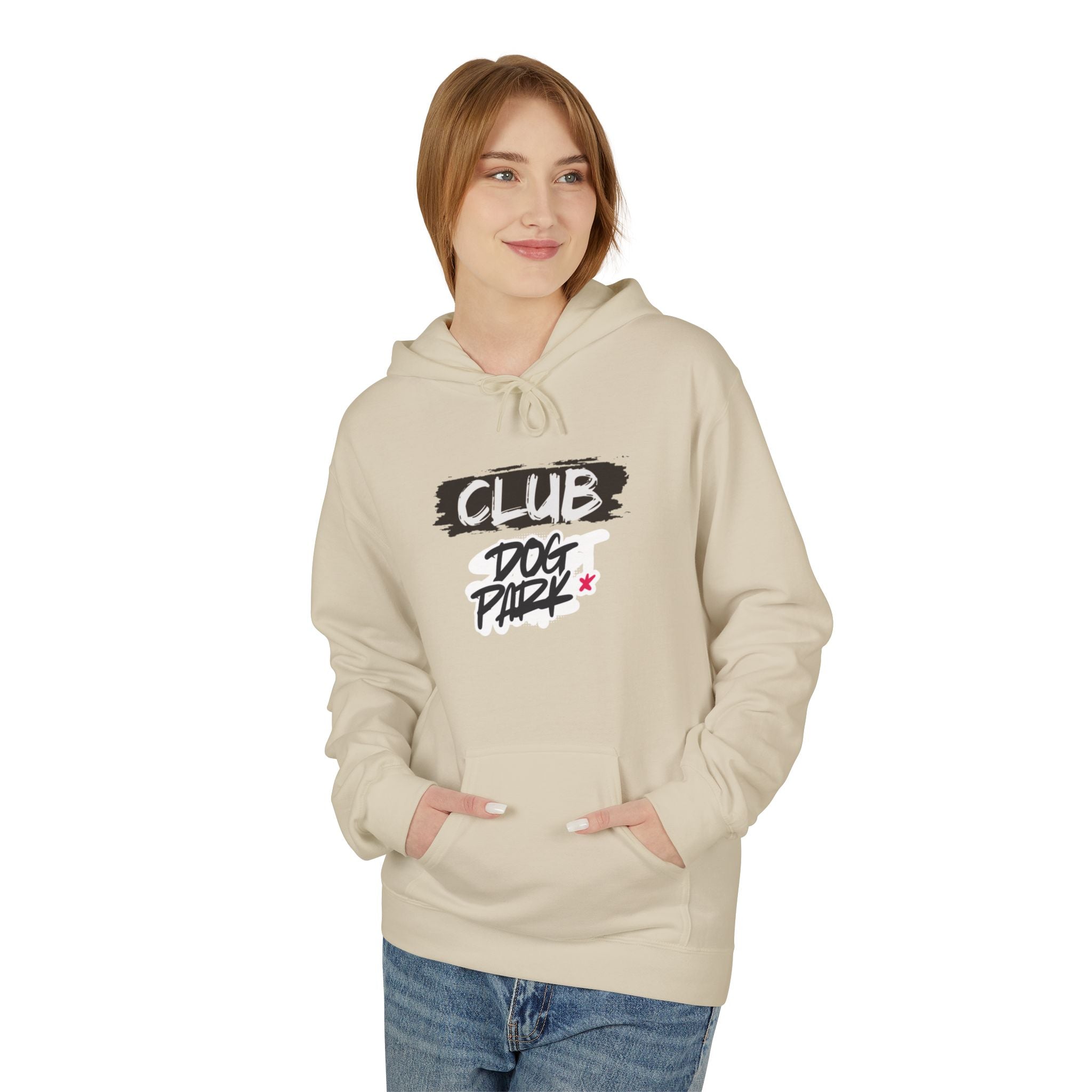 Club Dog Park Unisex Midweight Softstyle Fleece Hoodie