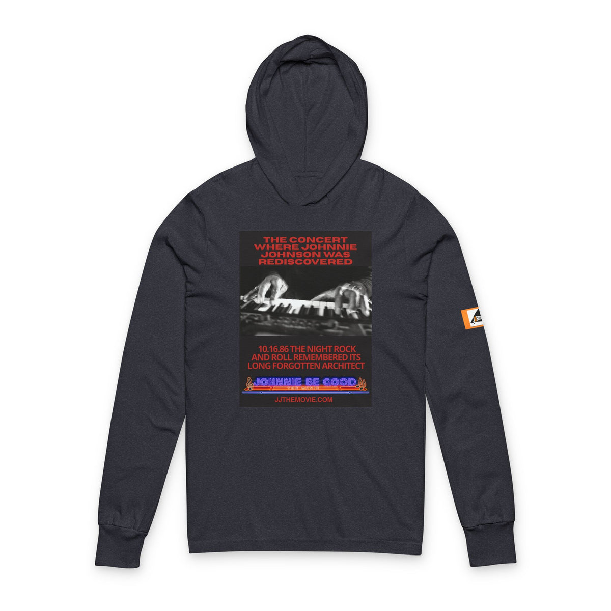 Team Johnnie Graphic Hooded Long Sleeve Tee