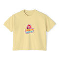Game On! Level Up Women's Boxy Gaming Graphic Shirt