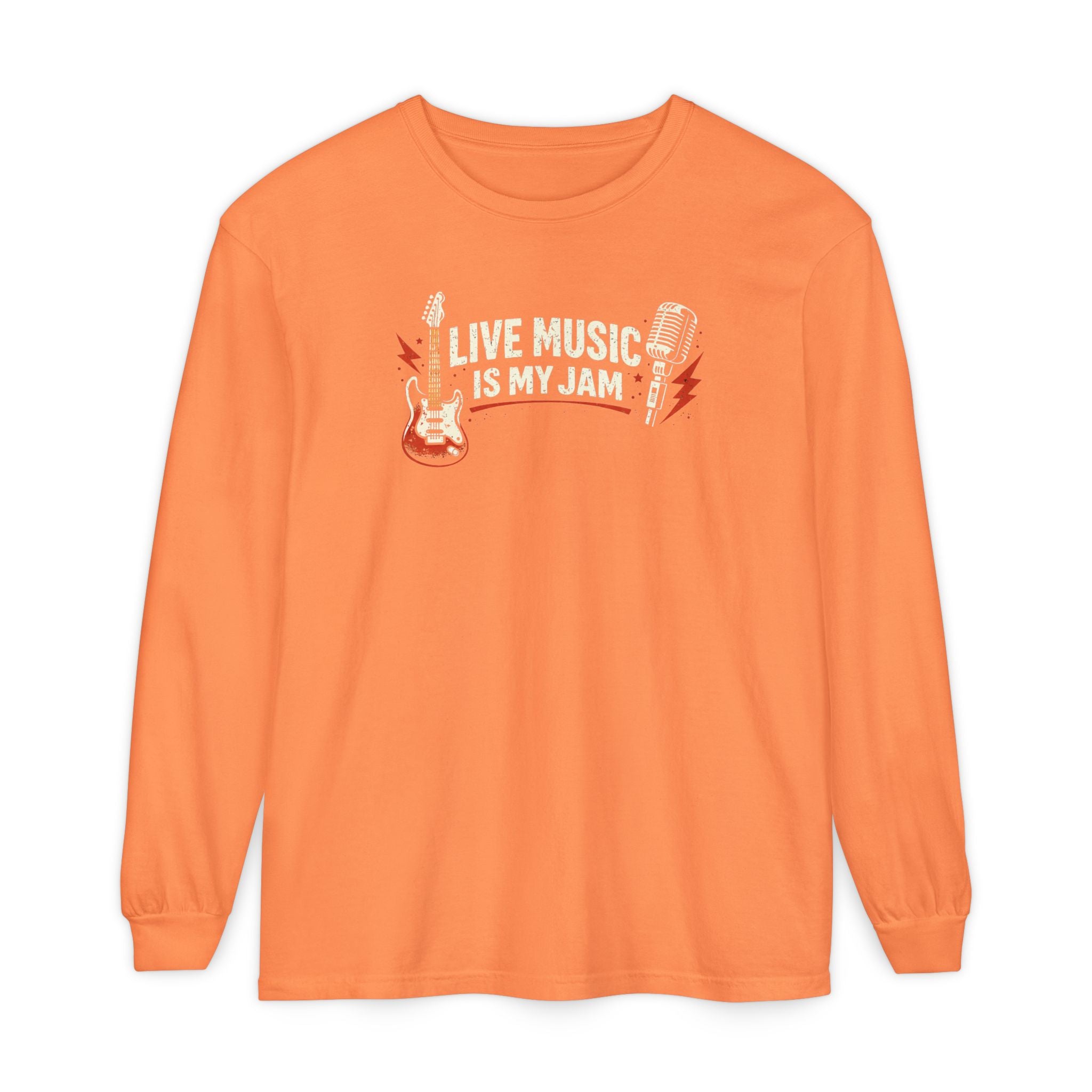 Live Music Is My Jam Long Sleeve Tee