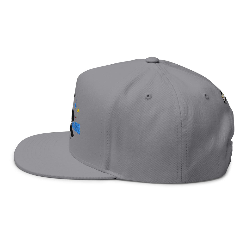 Johnnie Be Good Movie Embroidered Grand Piano Flat Bill Cap