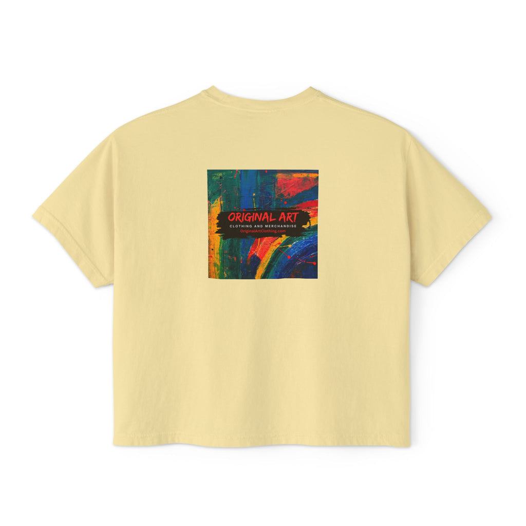 Teacher Quote Boxy Tee — "I teach. It's like directing a dramedy..."