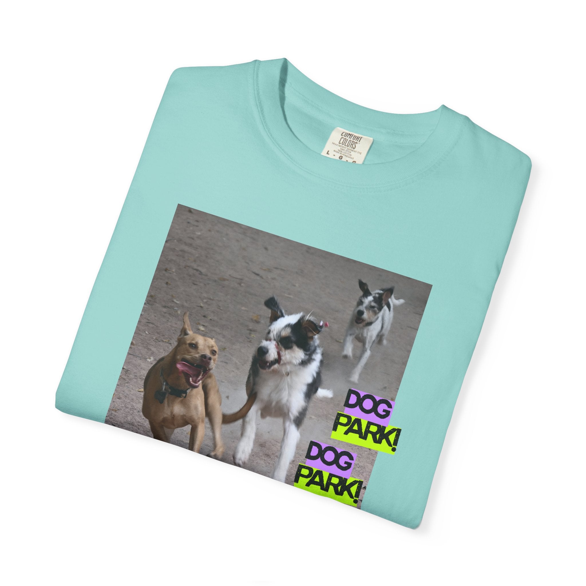 Dog Park Graphic Tee | Fun Pet Lover Shirt, Casual Dog Parent Apparel, Unique Gift for Dog Owners, Animal Lover Fashion