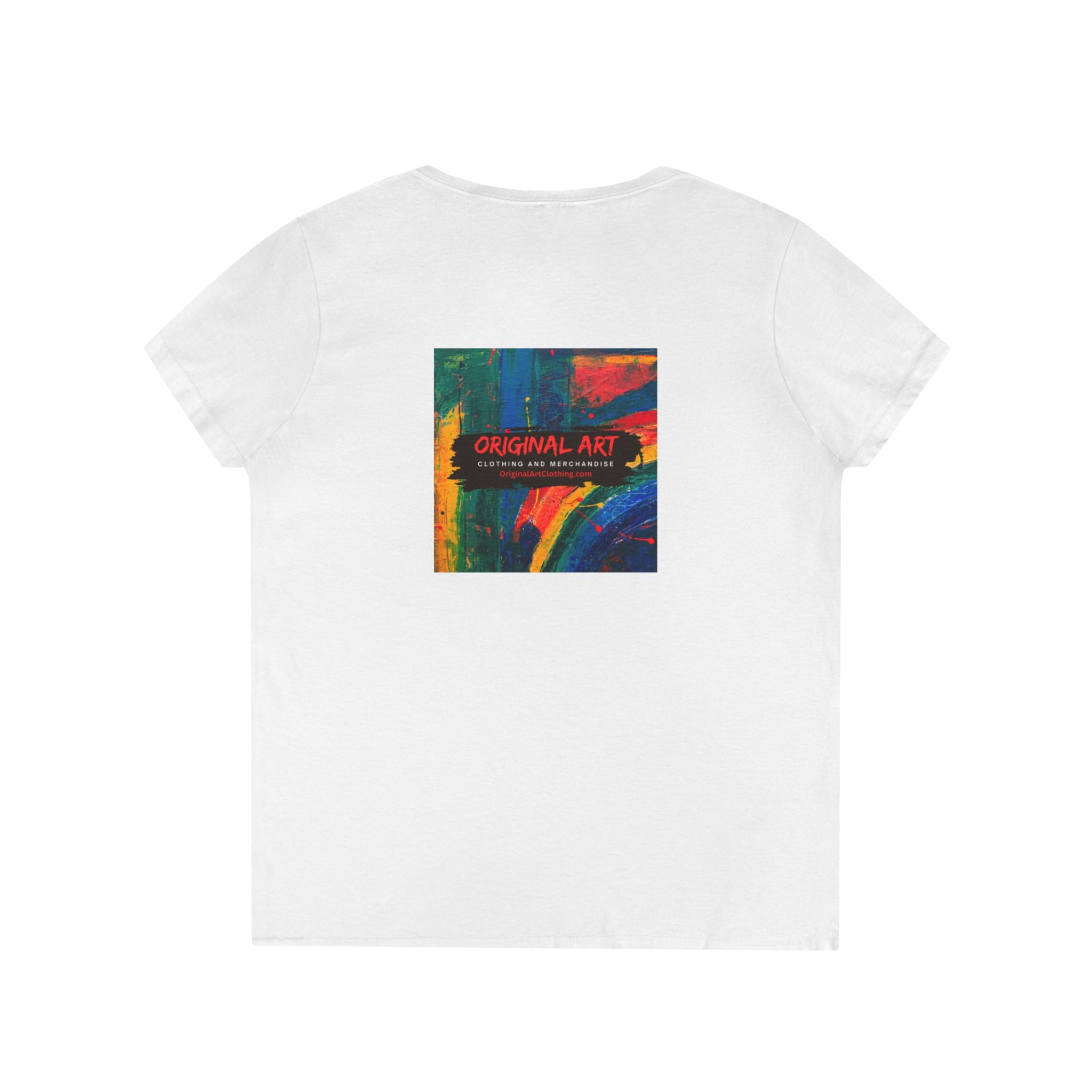 Crazy Bitch Bingo Ladies' V-Neck T-Shirt — Funny Bingo Tee for Women