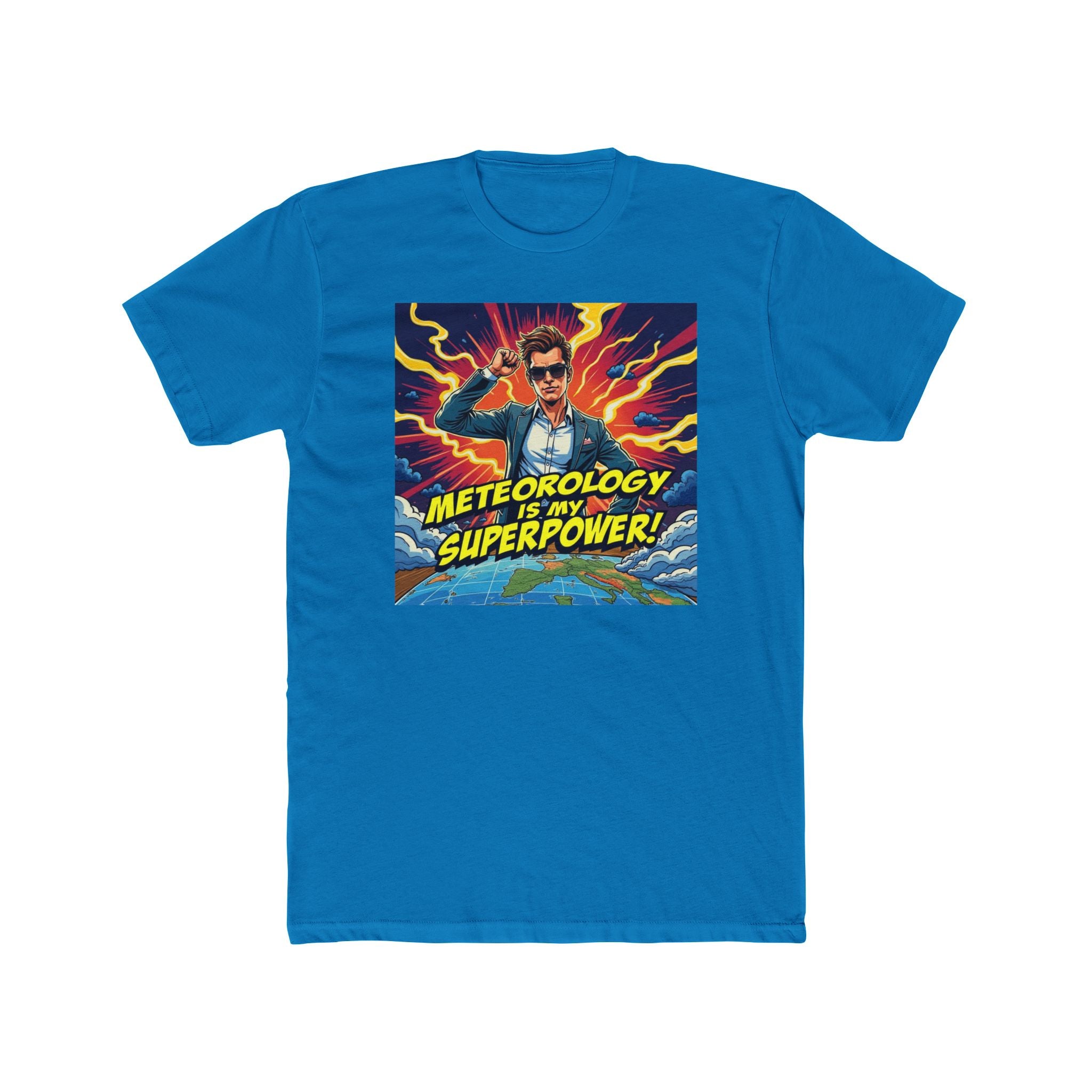 Meteorology Is My Superpower Unisex Cotton Crew Tee
