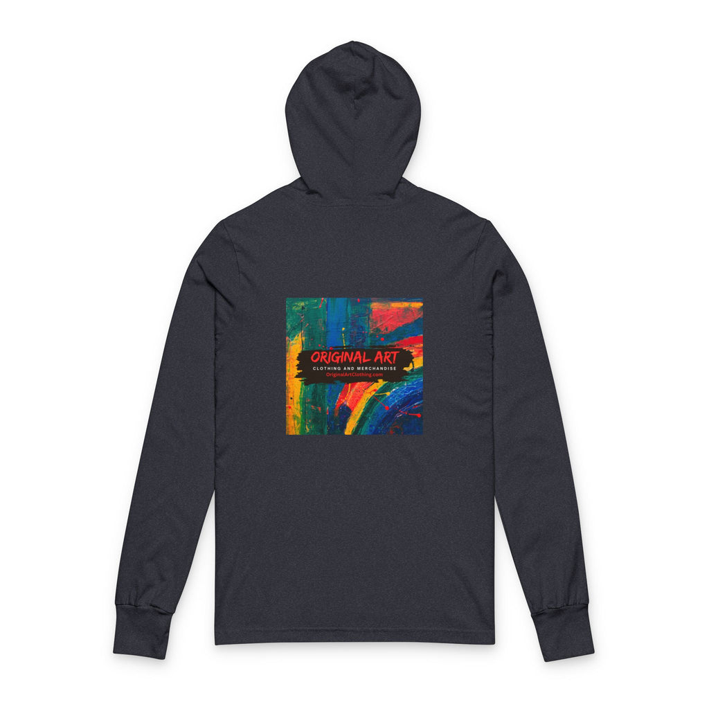 Prism Wave Hooded Long-Sleeve Tee