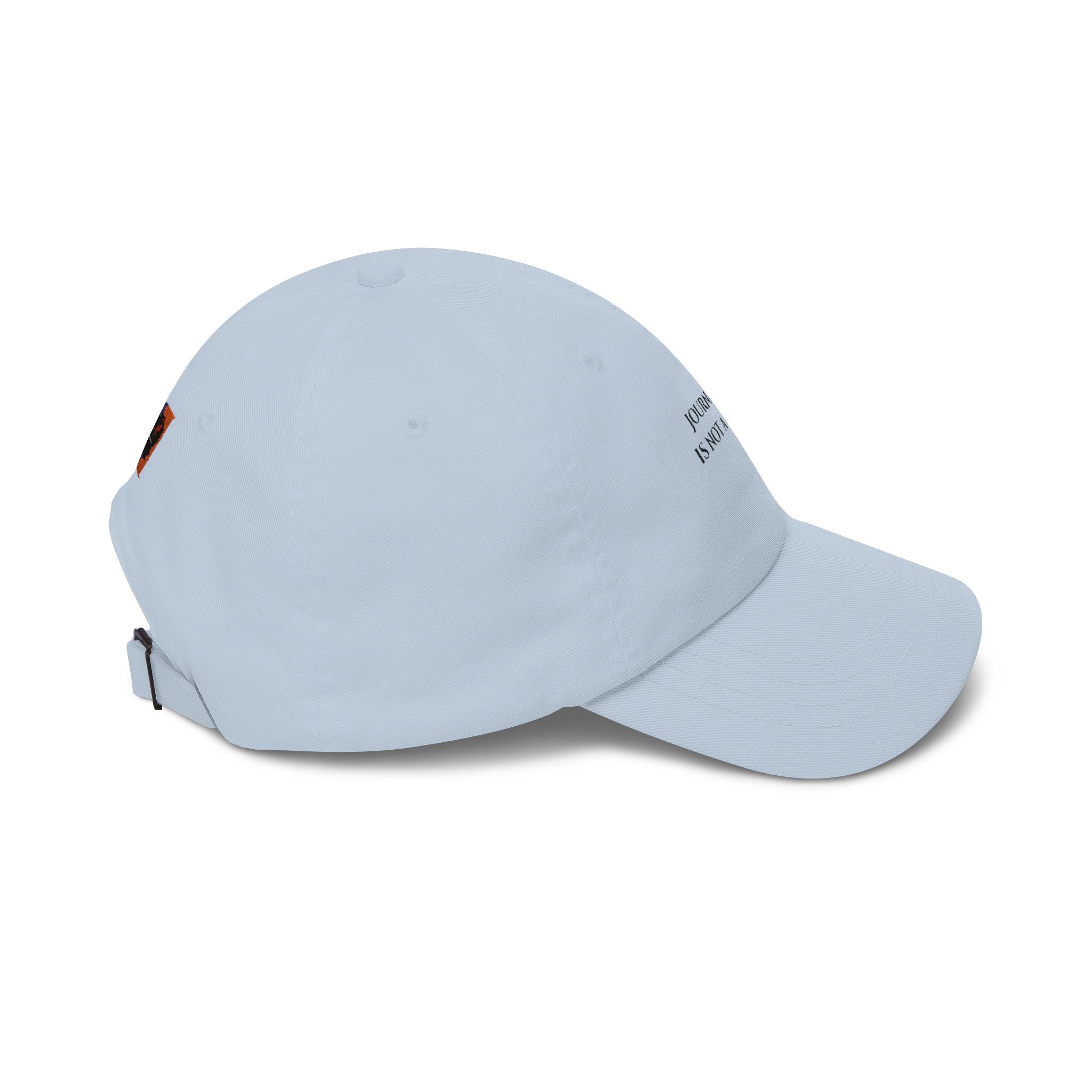 Journalism Is Not a Crime Dad Cap — Embroidered Statement Baseball Hat