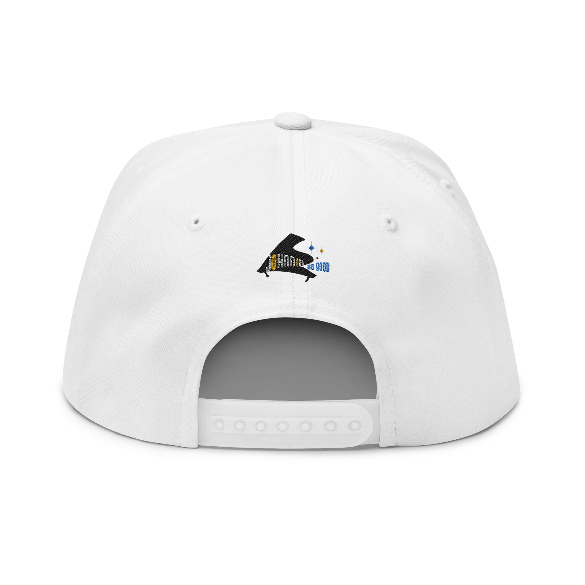 Johnnie Be Good Movie Embroidered Grand Piano Flat Bill Cap