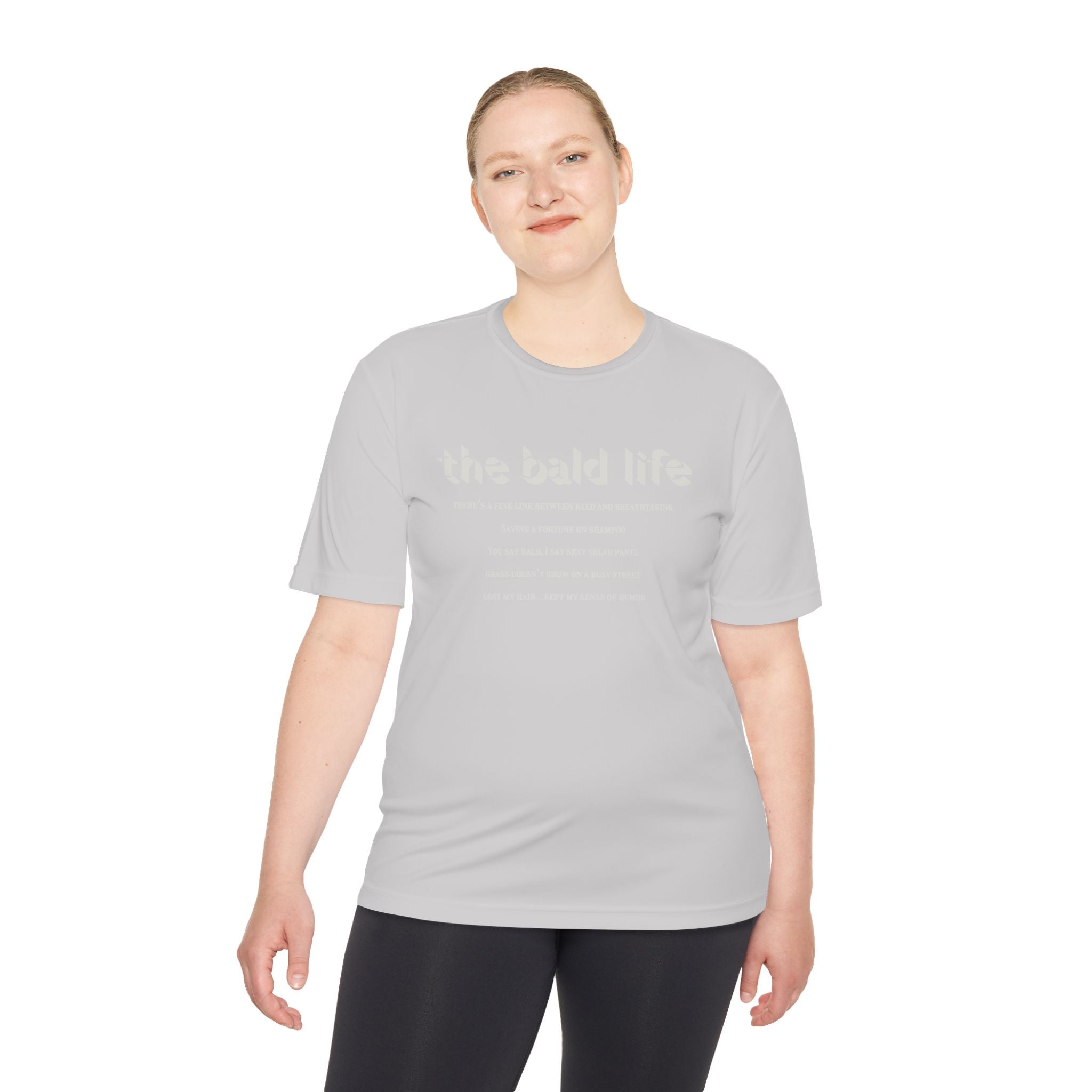 The Bald Life Moisture-Wicking Tee —