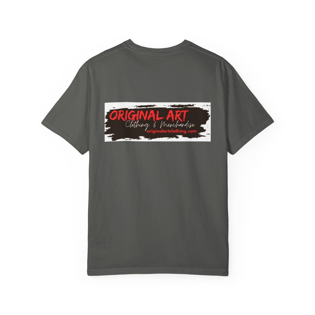 Golf Miniature Player Art T-Shirt — Surreal Golf Graphic Tee
