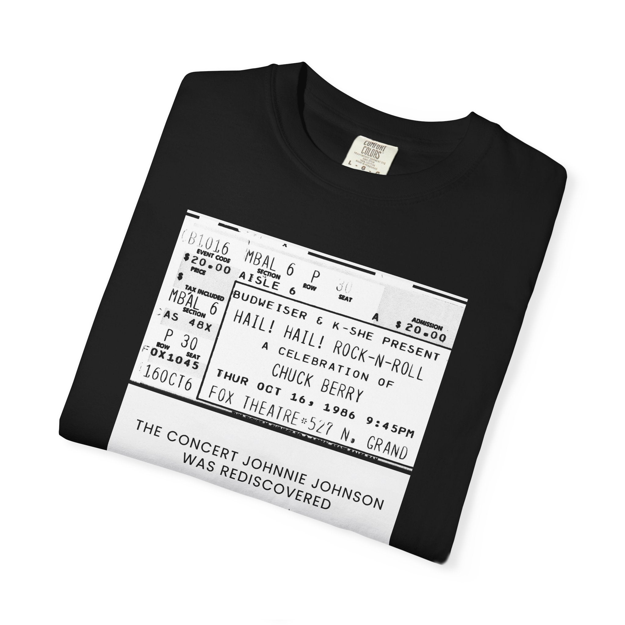 "The Concert Johnnie Johnson Was Rediscovered" Graphic T-Shirt