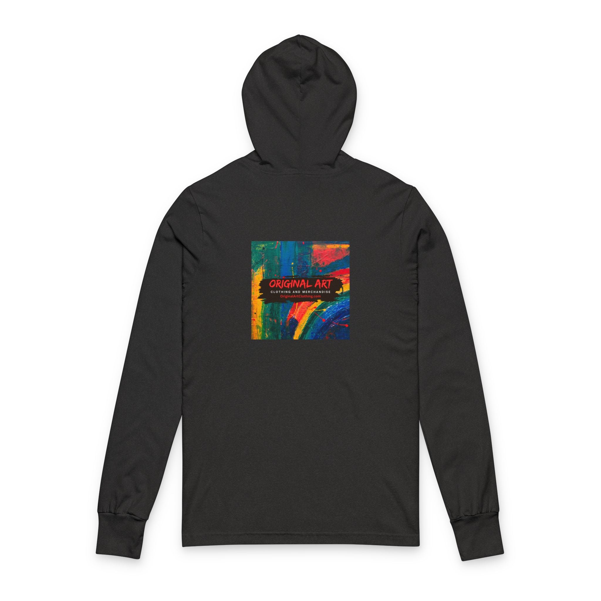 'Deep Thought' Hooded Long Sleeve Tee