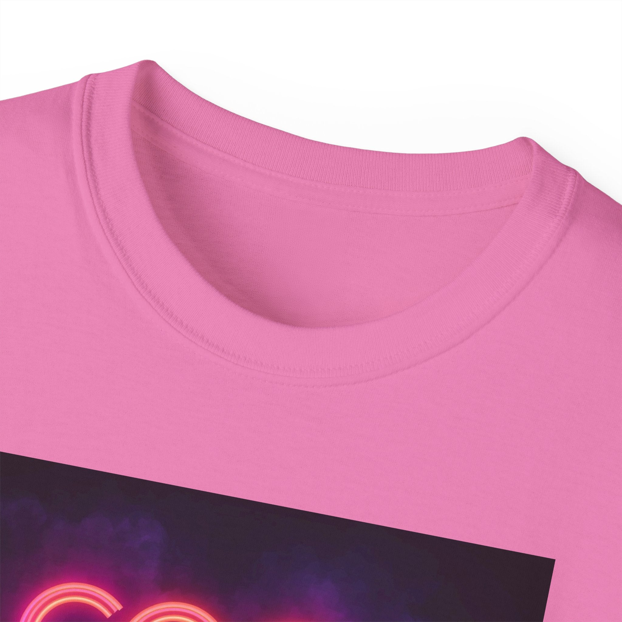 Cool Neon Graphic Tee for Trendy Casual Wear, Retro Vibe Shirt, Gift for Teens, Festival Outfit, Summer Essential