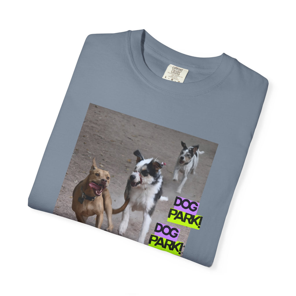 Dog Park Graphic Tee | Fun Pet Lover Shirt, Casual Dog Parent Apparel, Unique Gift for Dog Owners, Animal Lover Fashion