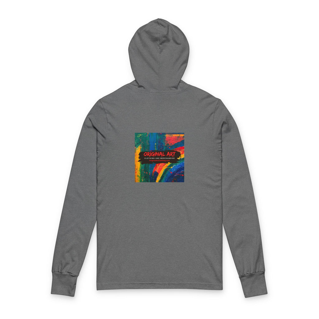 Live Music Is My Jam Hooded Tee — Guitar & Mic Graphic Long Sleeve