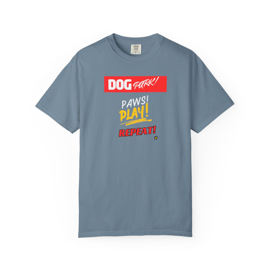 Dog Park Unisex Garment-Dyed T-shirt