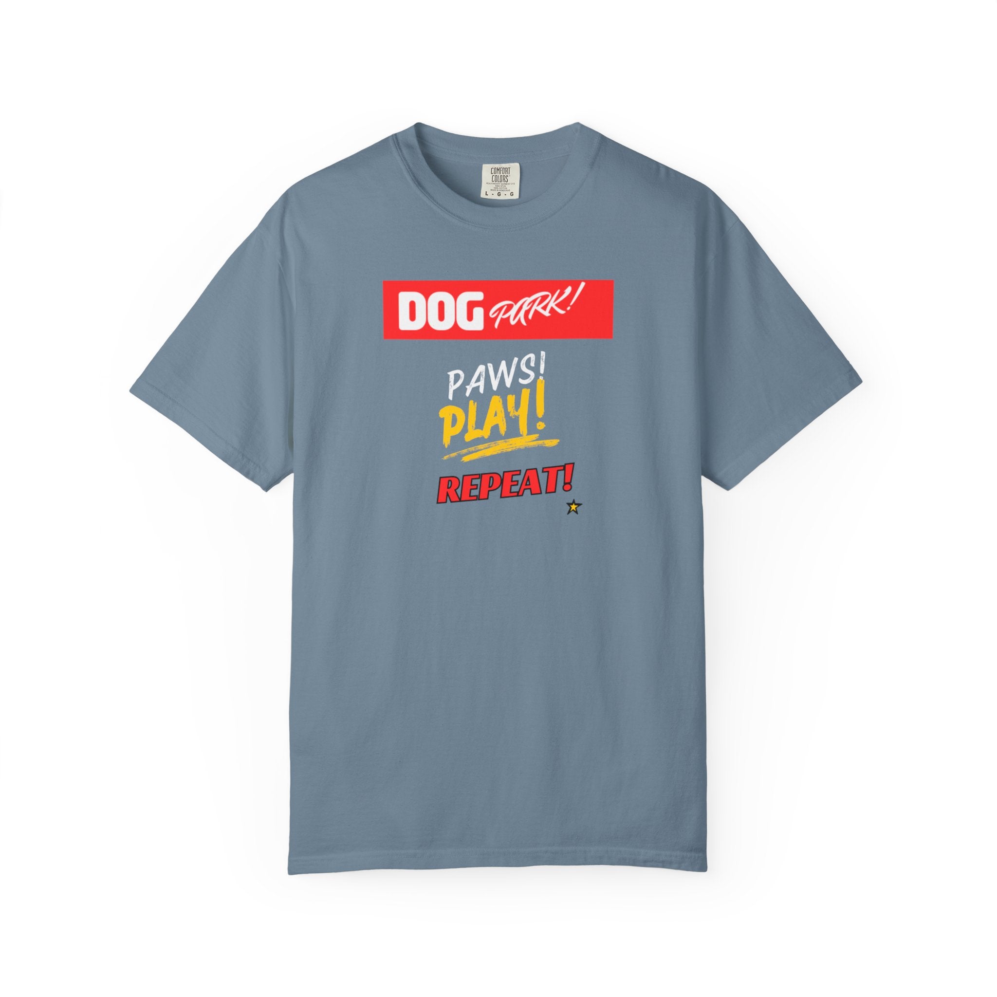 Dog Park Unisex Garment-Dyed T-shirt