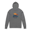 Dawn Patrol Hooded Long-Sleeve Tee — "The Dawn Patrol: News, Coffee and Sunrise"