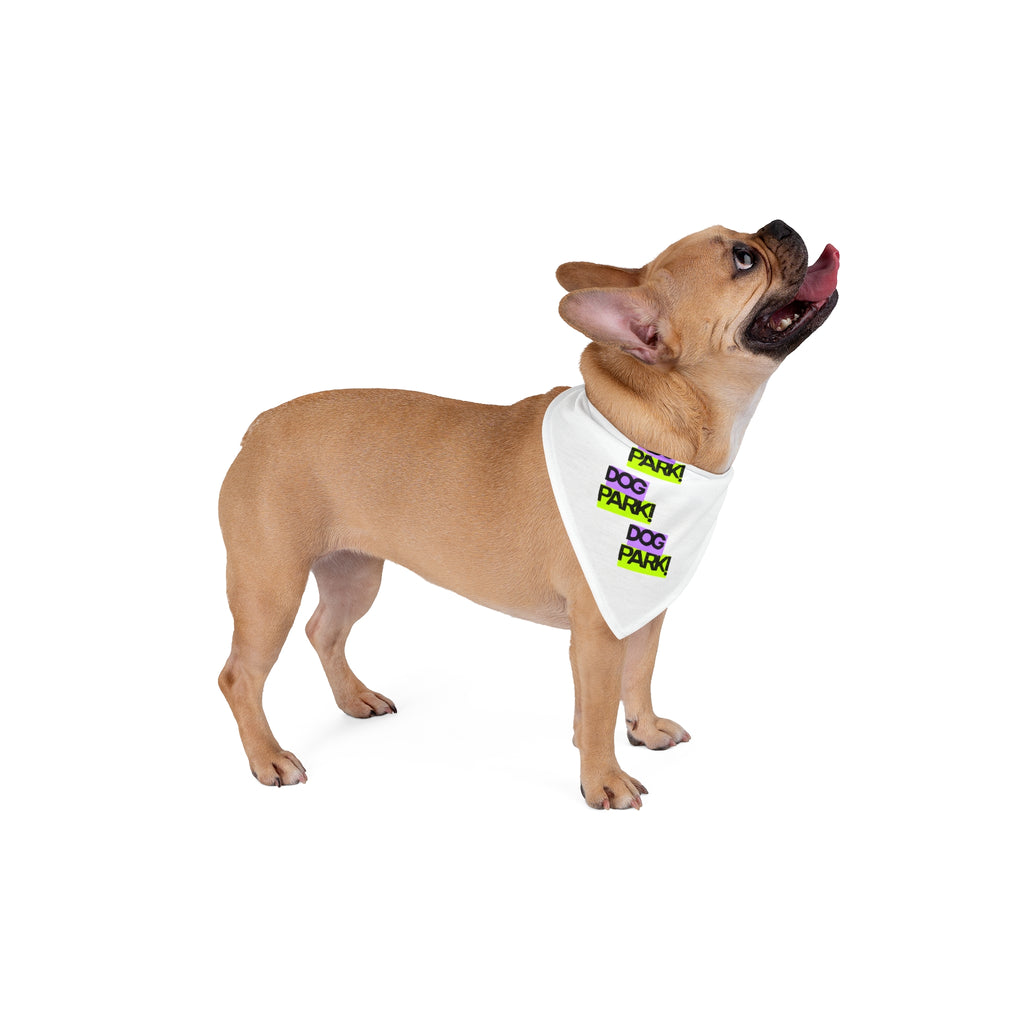 Stylish Dog Park Bandana for Park Outings - Cute Pet Accessory, Dog Park, Pet Gift, Dog Lover, Fashionable Pet Wear