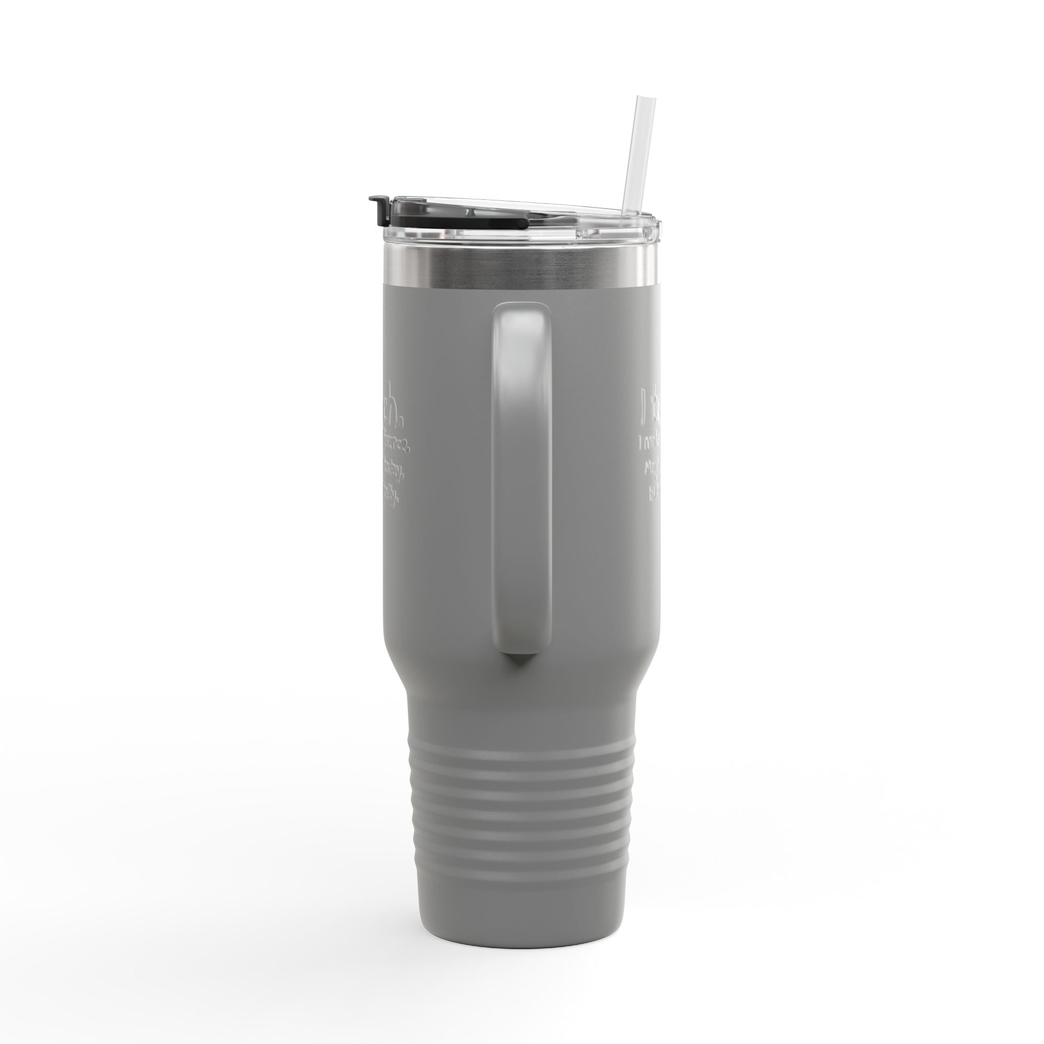 Travel Mug — "I teach. I make a difference. Maybe not today, but eventually." 40oz Insulated Tumbler for Teachers