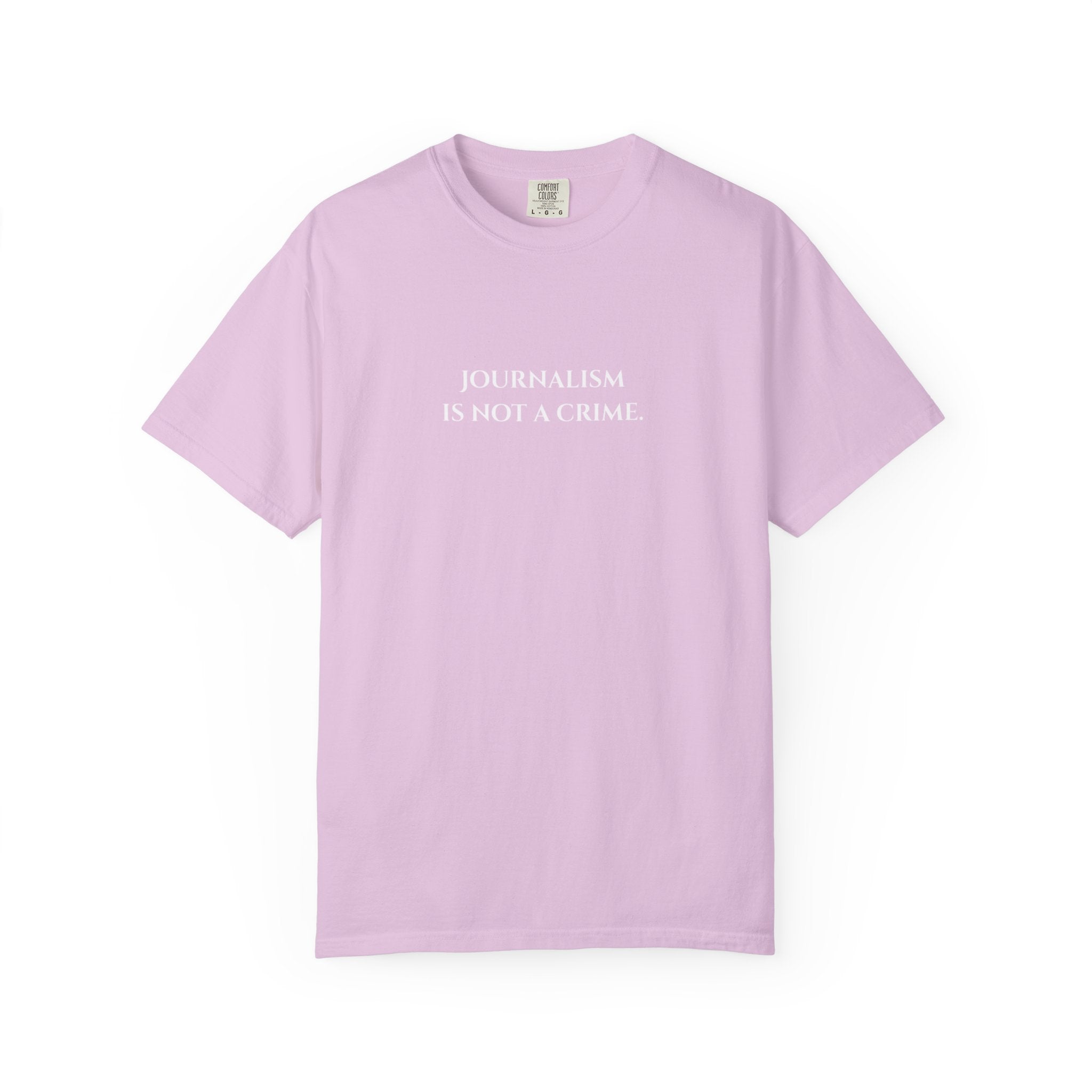"Journalism is not a Crime"  T-Shirt